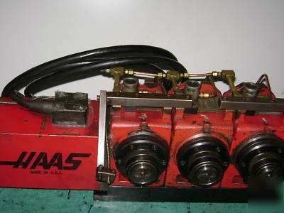Haas HA5C3 triple dual spindle indexer 4TH axis rotary
