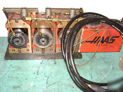 Haas HA5C3 triple dual spindle indexer 4TH axis rotary