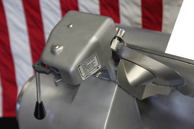Hobart auto man slicer w sharp deli meat food cheese