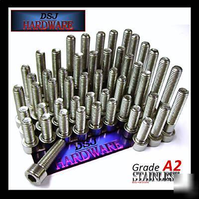 M8 stainless socket cap allen bolts 50 mixed multipack