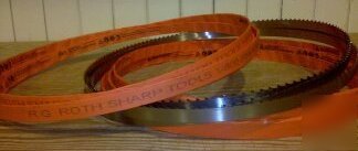 Meat band saw blades - (12) pack - all sizes available