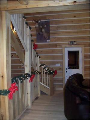 Mill direct log cabin lodge kit home quality lumber ky