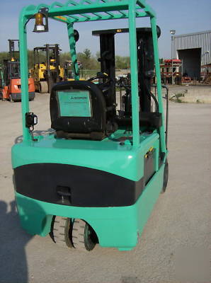 Mitsubishi forklift #3088 electric cushion tire 4000 lb