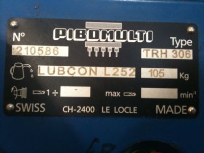 New 2PC pibomulti TRH306 units w/ spindle heads