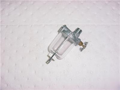 New john deere sediment bulb fuel strainer large bowl 
