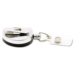 New premier retractable heavy-duty id card reel, 24