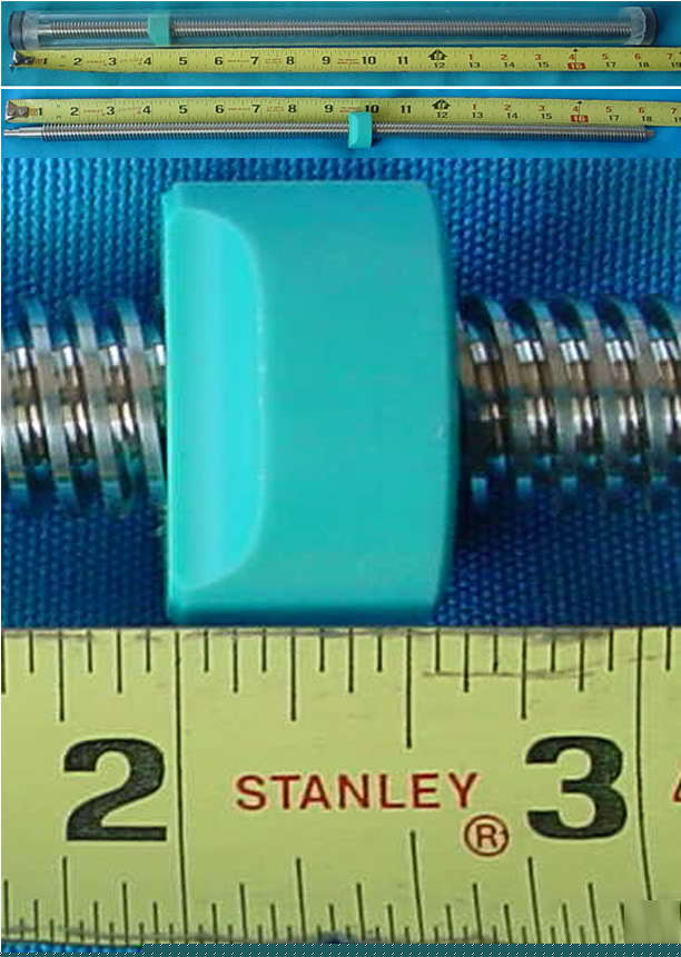 New stainless lead screw&nut cnc robotic motion control