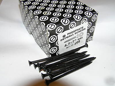 Phosphate drywall screws 4.2 x 75MM x 200