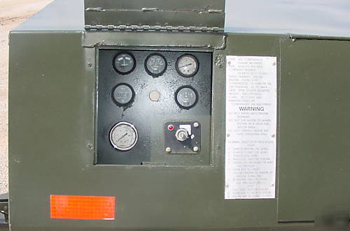Portable diesel air compressor 175 psi 4310-01-364-4316
