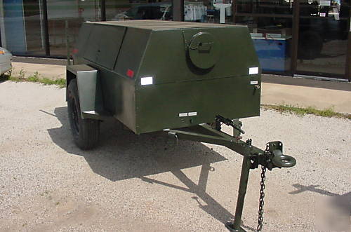 Portable diesel air compressor 175 psi 4310-01-364-4316