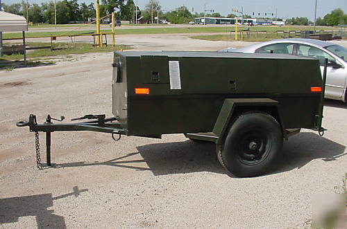 Portable diesel air compressor 175 psi 4310-01-364-4316