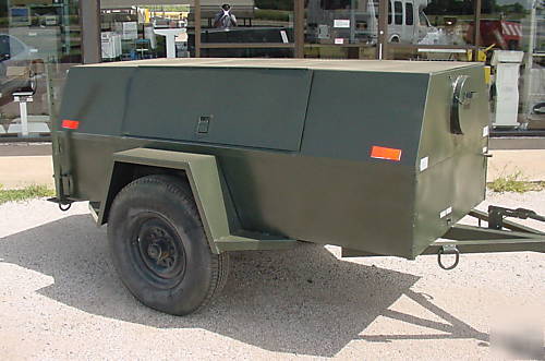 Portable diesel air compressor 175 psi 4310-01-364-4316