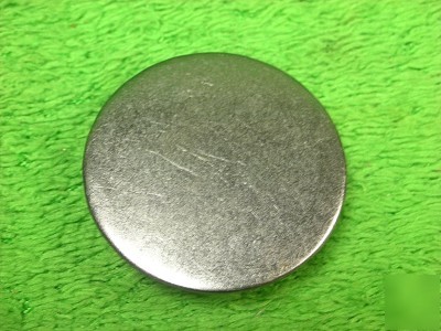 Snap-in metal hole spring cap tubing insert 1-1/2