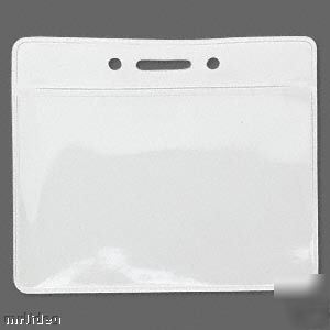 Ten (10) clear plastic 2-1/2