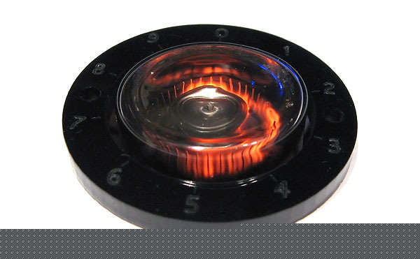 Yilane yc-35 duodecal dekatron tube escutcheon nixie