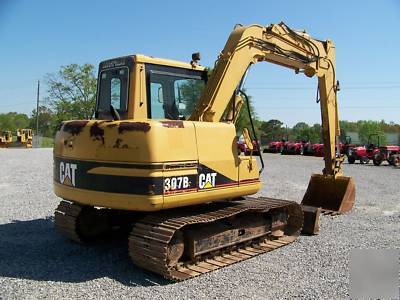 2000 caterpillar 307B cat excavator - loader backhoe 