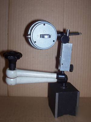 Browne sharpe 216 dial indicator and magnetic base used