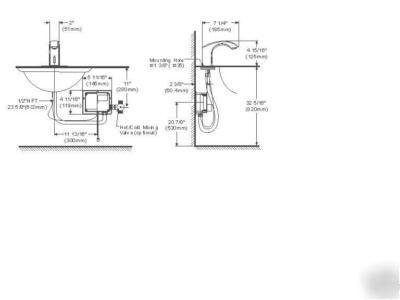 Faucet - AF16 acdc automatic hands free faucet