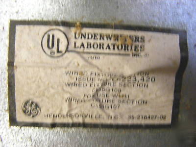 Ge grow light ballast power module s-50 lamps works