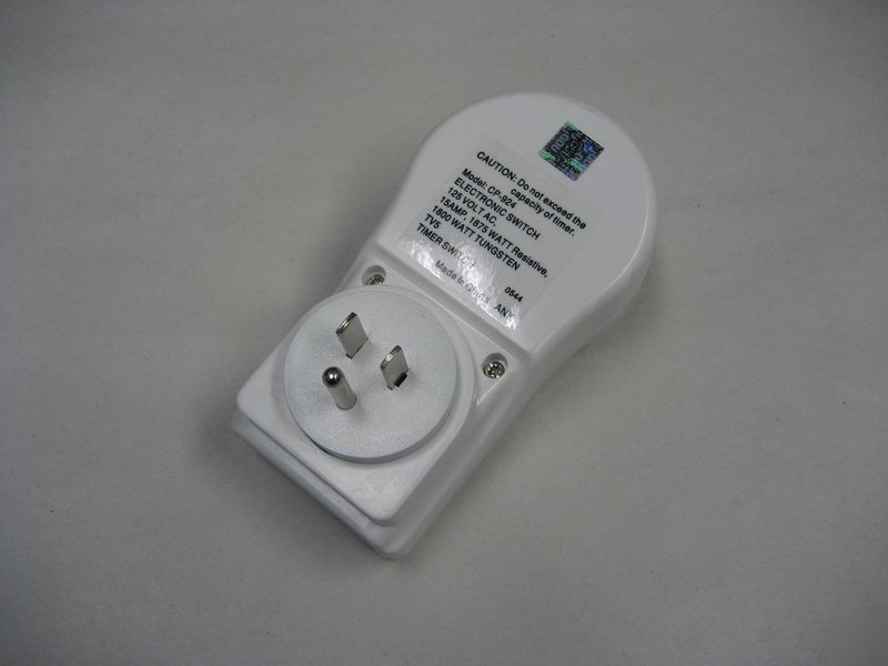 Grasslin cp-924 125 volt electronic plug-in timer