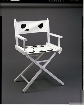 Holstein cow directors chair 