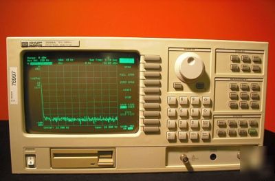 Hp 3588A spectrum / scaler network analyzer (reduced )