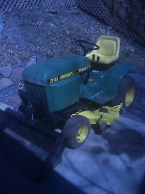 John deere 318 with lots of extras