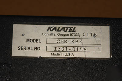 Kalatel cbr-KB3 remote keyboard $700 retail save 