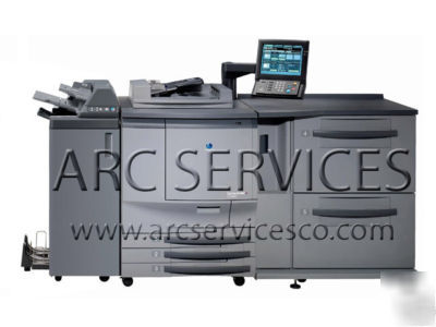 Konica minolta bizhub pro C6500 color copier 85K on it