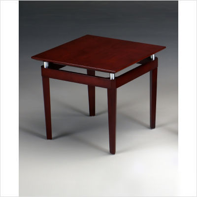 Mayline napoli end table finish: golden cherry