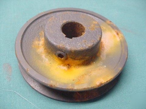 New 1 browning ak-32 5/8 cast iron pulley 3 1/4