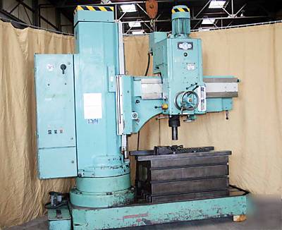 New 4' mas model VO50 radial drilling machine 1987