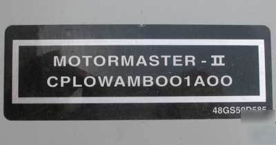 New cutler hammer motormaster-ii CPL0WAMB001A00 15A