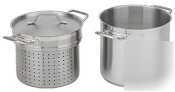 New nsf stainless steel pasta cooker with lid