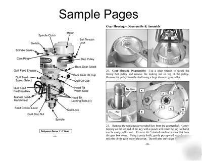 Rebuild manual for bridgeport 