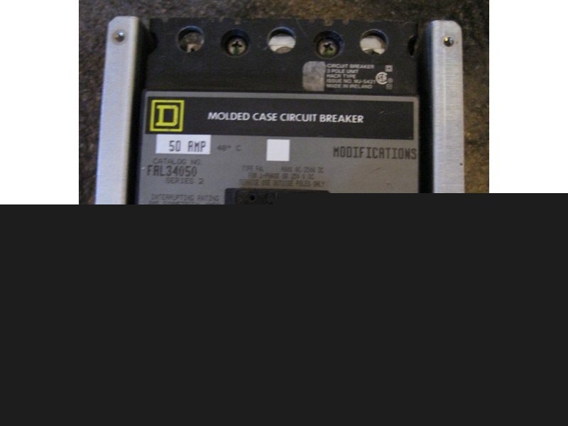 Square d circuit breaker 50 amp 2 or 3 pole fal 34050