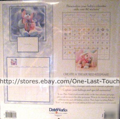 Undated baby's first year calendar 2010, '10 boy/girl
