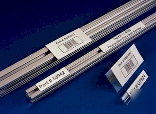 Wise 2X6 t slot aluminum extrusion label system lot 12
