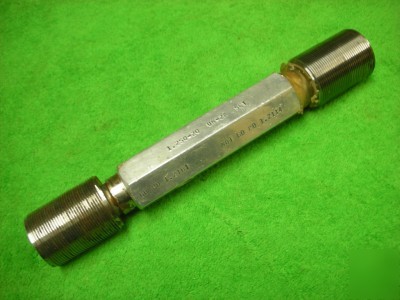 1/4-20 un-2A go nogo thread plug gauge gage tool