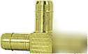 100 brass barb tee fitting 1/4