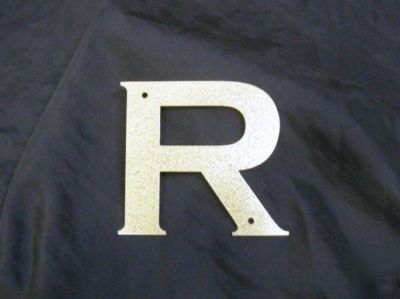 5 inch 14 ga metal letter copper plate gothic bold 