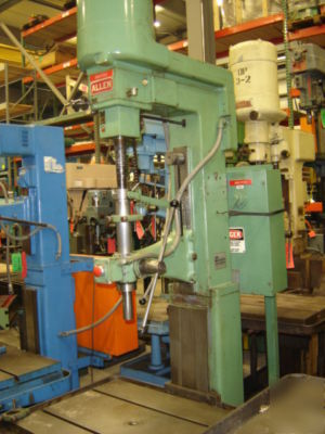 5882 allen model 2-1/2 mat drill press 25