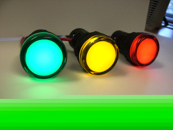 Chint nd-16SERIES 22MM blue led indicator light, 110VAC