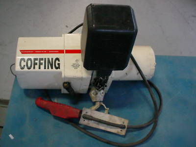 Electric coffing hoist 1/8 ton