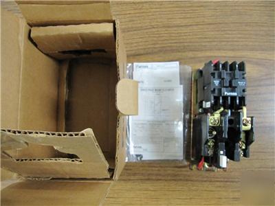 Furnas 14BG12AF magnetic starter with relay