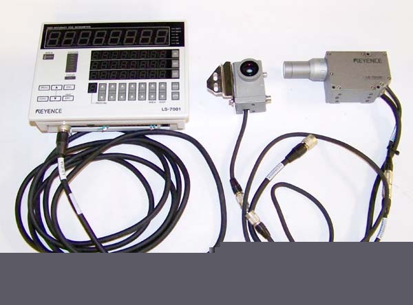 Keyence digital ccd micrometer system ls-7001W/ls-7010