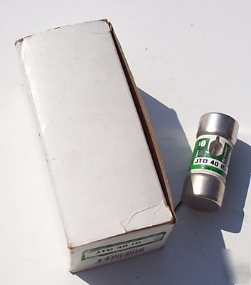 Lot of 10 JTD40ID littlefuse 40 amp 600 volt fuses 