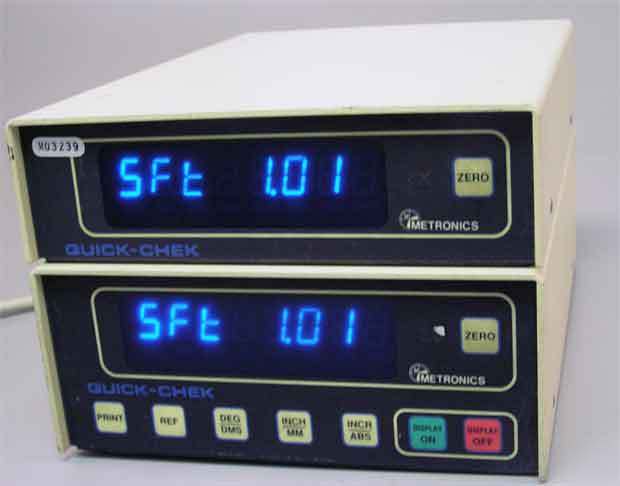 Metronics quick-check qc-1000 digital readout system