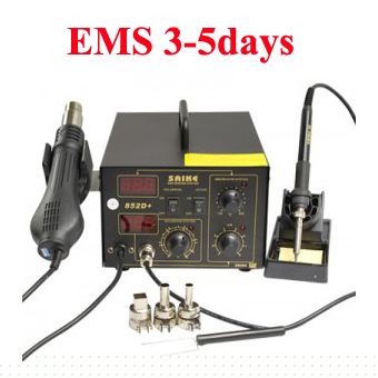New 2 in 1 smd rework soldering station hot air & iron