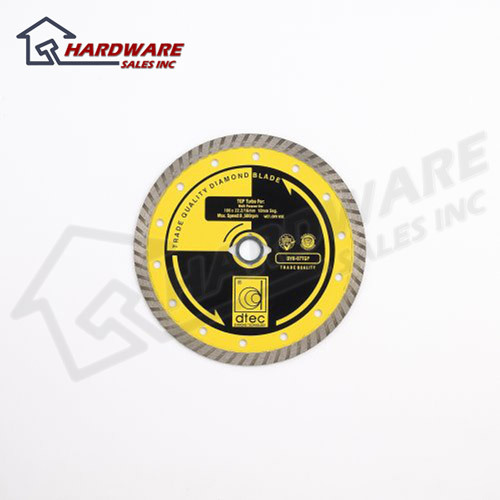 New d-tec dyb-07TGP 5IN diamond wet or dry turbo blade 